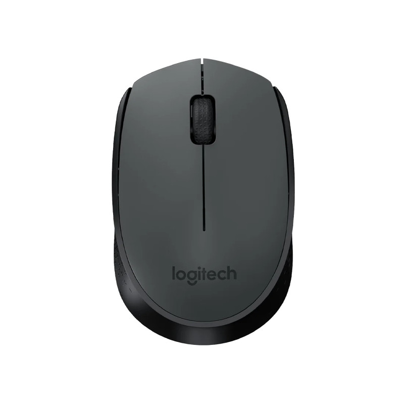 Logitech M170 Wireless Mouse - Grey - فأرة